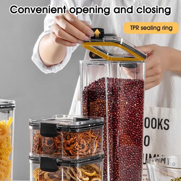 storage bottles & jars 1100/1800ml sealing performance kitchen transparent canister keep fresh clear seal ring container
storage bottles & jars 1100/1800ml sealing performance kitchen transparent canister keep fresh clear seal ring container