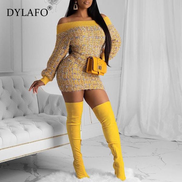 casual dresses fashion patchwork off shoulder office knitted dress women full sleeve bodycon yellow spring party slim, Black;gray
casual dresses fashion patchwork off shoulder office knitted dress women full sleeve bodycon yellow spring party slim, Black;gray
