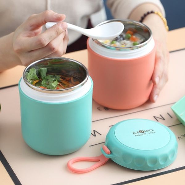 430ml food thermal jar insulated soup thermos containers stainless steel lunch box drinking cup, Slivery;golden
430ml food thermal jar insulated soup thermos containers stainless steel lunch box drinking cup, Slivery;golden