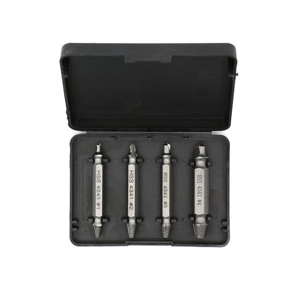 professional hand tool sets 6pcs multifunction broken screw sliding thread extractor set 0-4 high speed steel double wire
professional hand tool sets 6pcs multifunction broken screw sliding thread extractor set 0-4 high speed steel double wire
