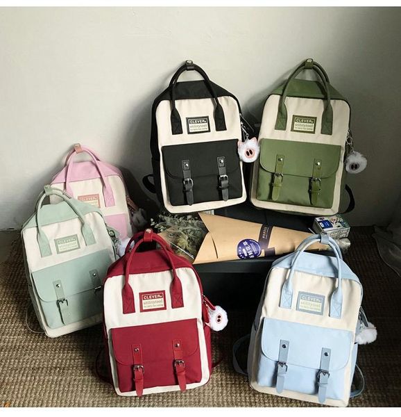 backpack candy color ladies high-quality nylon male and female school bag girl waterproof
backpack candy color ladies high-quality nylon male and female school bag girl waterproof
