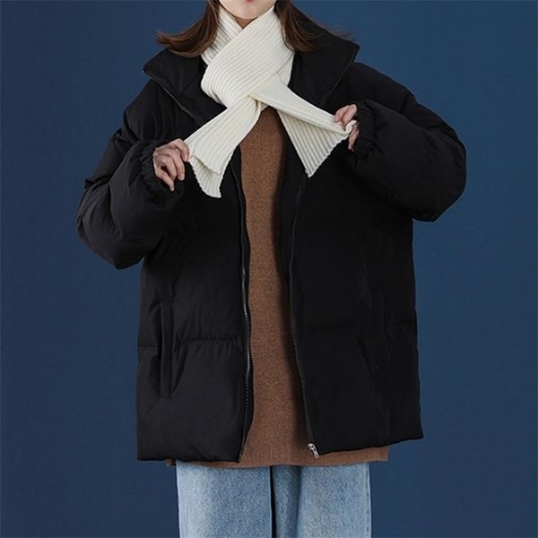 legible casual oversize winter jacket women stand collar thick teen gril female coat loose parka's winter jacket 210922, Black
legible casual oversize winter jacket women stand collar thick teen gril female coat loose parka's winter jacket 210922, Black