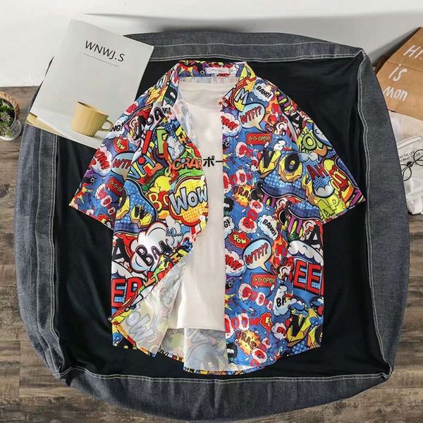 men's casual shirts shirt. summer shirt beach short sleeve floral lovers half fashion tyl4, White;black
men's casual shirts shirt. summer shirt beach short sleeve floral lovers half fashion tyl4, White;black