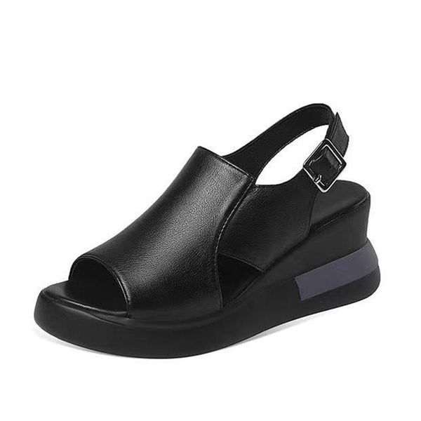 sandals ladies luxury leather shoes for women 2021 summer womens open toe platform buckle closure sandalias mujer, Black
sandals ladies luxury leather shoes for women 2021 summer womens open toe platform buckle closure sandalias mujer, Black