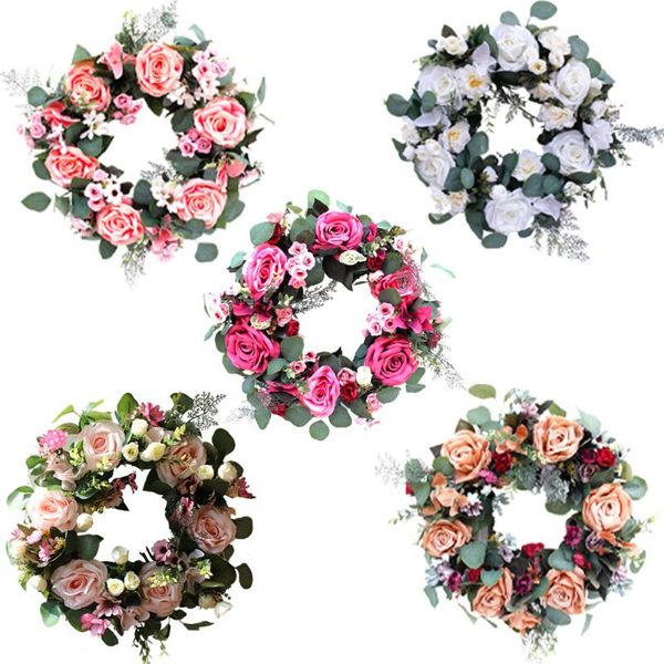 multiple styles romantic rose artificial flowers wreaths door perfect quality simulation garland for wedding home party decor decorative &
multiple styles romantic rose artificial flowers wreaths door perfect quality simulation garland for wedding home party decor decorative &