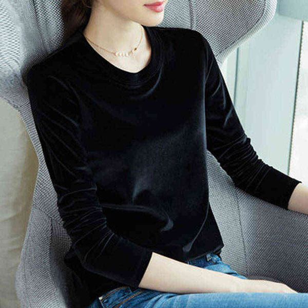 golden velvet bottomed shirt women's 2022 spring and autumn korean large long sleeve t-shirt loose warm top, White
golden velvet bottomed shirt women's 2022 spring and autumn korean large long sleeve t-shirt loose warm top, White