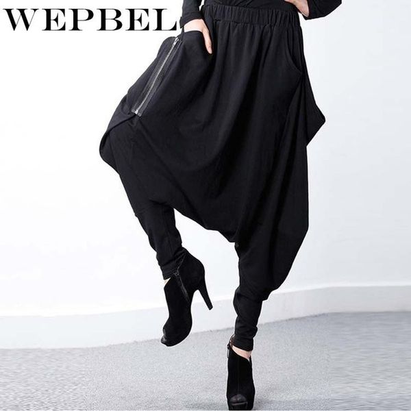 women's pants & capris wepbel women black elastic waist baggy pantalon hip-hop harem low-crotch trousers pockets irregular gothic long, Black;white
women's pants & capris wepbel women black elastic waist baggy pantalon hip-hop harem low-crotch trousers pockets irregular gothic long, Black;white