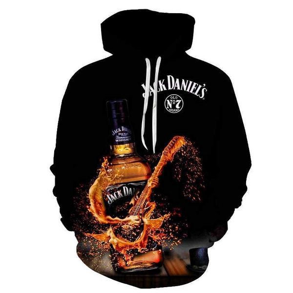 new men's and women's loose fitting sweater digital printing 3d hoodie large, Black
new men's and women's loose fitting sweater digital printing 3d hoodie large, Black
