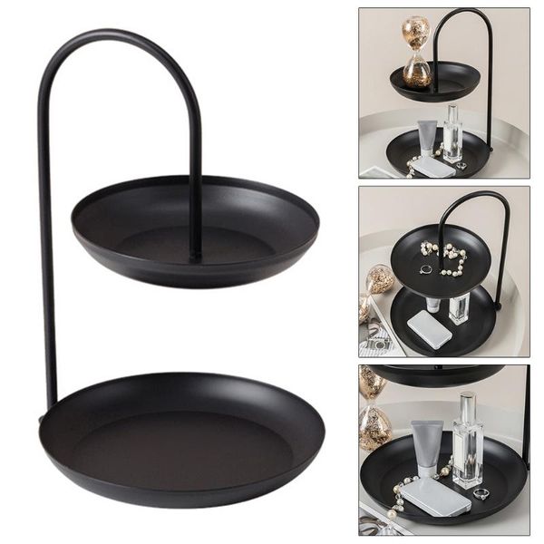 dishes & plates light luxury iron double-layer jewelry display rack family party dessert fruit storage tray wedding decoration snack
dishes & plates light luxury iron double-layer jewelry display rack family party dessert fruit storage tray wedding decoration snack
