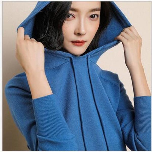 pullover hooded knitted streetwear women sweater fashion jumper pull femme r420, White;black
pullover hooded knitted streetwear women sweater fashion jumper pull femme r420, White;black