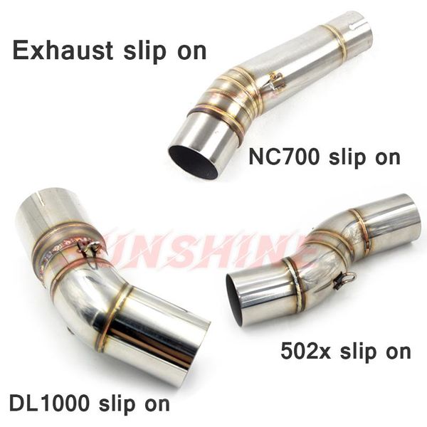 motorcycle exhaust system for 502x dl1000 nc700 pitbike slip on mid pipe modified stainless steel motorcross connect link tube 502-x
motorcycle exhaust system for 502x dl1000 nc700 pitbike slip on mid pipe modified stainless steel motorcross connect link tube 502-x