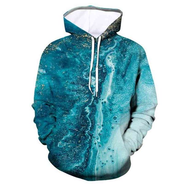 selling 3d printing blue wave sweater large plush casual pullover men's hoodie, Black
selling 3d printing blue wave sweater large plush casual pullover men's hoodie, Black
