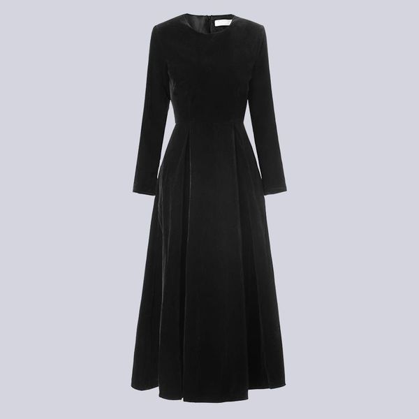 casual dresses 2021 style party dress women's fashion ladies elegant round neck long sleeve slim clothing, Black;gray
casual dresses 2021 style party dress women's fashion ladies elegant round neck long sleeve slim clothing, Black;gray