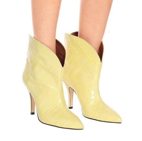 boots dipsloot woman fashions black yellow pattern short female boots pointed to toe cm v form high heels amkt
boots dipsloot woman fashions black yellow pattern short female boots pointed to toe cm v form high heels amkt
