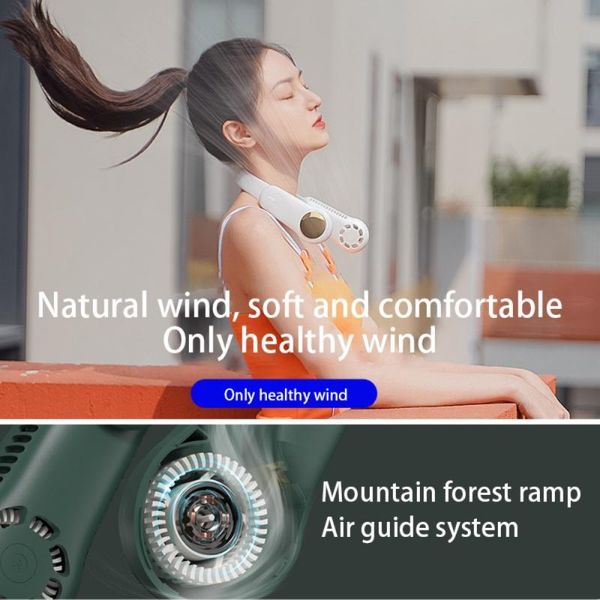 smart home control mini bladeless fan student hanging neck mute sports fans with rechargeable wind foldable lazy usb small for outdoor
smart home control mini bladeless fan student hanging neck mute sports fans with rechargeable wind foldable lazy usb small for outdoor