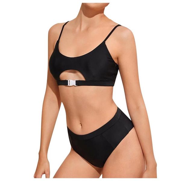 women's swimwear womail bikini high waist breast contrast gradient split set two piece swimsuit 2021, White;black
women's swimwear womail bikini high waist breast contrast gradient split set two piece swimsuit 2021, White;black