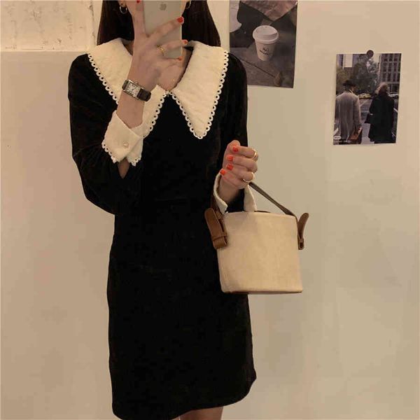 dresses retro patchwork slim vintage gentle elegant large size women french chic female fashion clothe, Black;gray
dresses retro patchwork slim vintage gentle elegant large size women french chic female fashion clothe, Black;gray