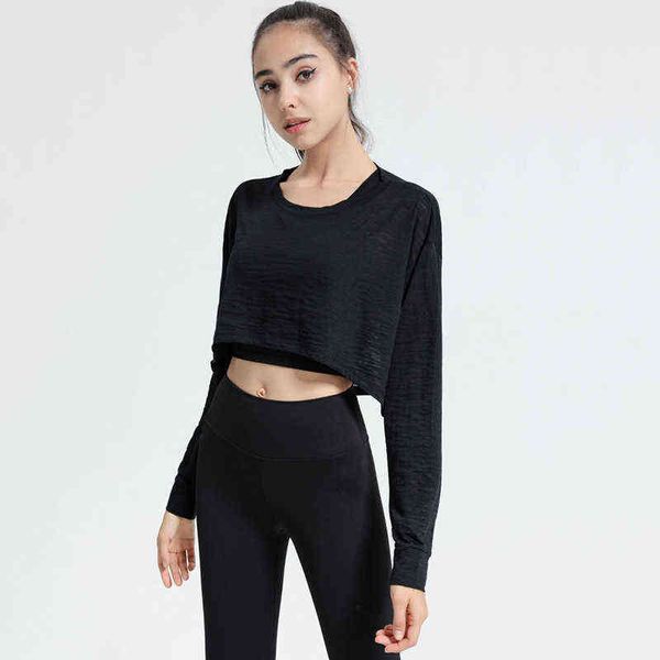 women's t-shirt long sleeve yoga same sport with label autumn blouse loose fitns running yoga suit, White
women's t-shirt long sleeve yoga same sport with label autumn blouse loose fitns running yoga suit, White