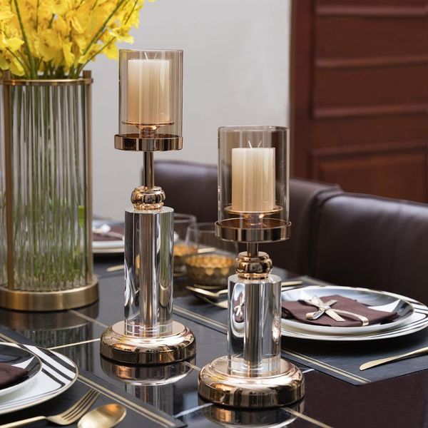 candle holders european-style luxury crystal romantic glass candlestick ornaments home decorations restaurant table model room soft furnishi
candle holders european-style luxury crystal romantic glass candlestick ornaments home decorations restaurant table model room soft furnishi