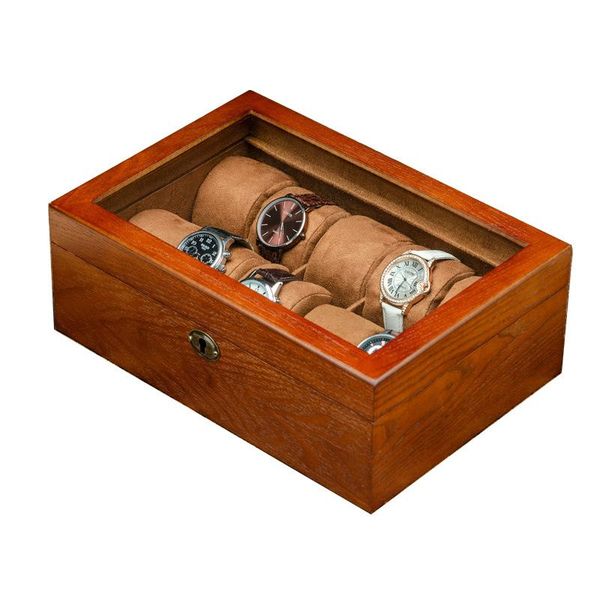 watch boxes & cases wooden storage organizer box pillows glossy case mechanical bracelets with lock collection gift, Black;blue
watch boxes & cases wooden storage organizer box pillows glossy case mechanical bracelets with lock collection gift, Black;blue