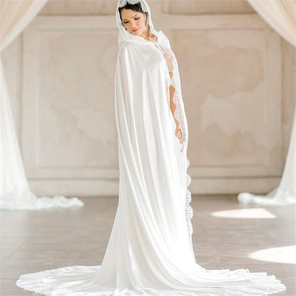 wraps & jackets 2021 one-piece lace trim winter bridal cape stunning wedding cloaks hooded long party jacket white/ivory wrap
wraps & jackets 2021 one-piece lace trim winter bridal cape stunning wedding cloaks hooded long party jacket white/ivory wrap