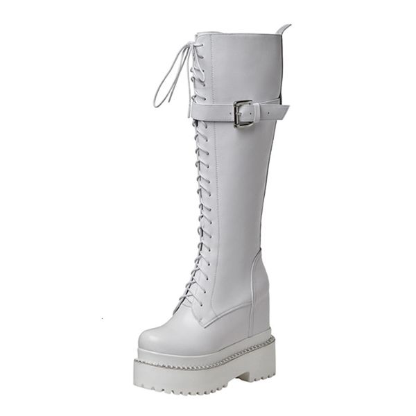 asumer fashion shoes women knee-high boots round toe lace up to autumn buckle, Black
asumer fashion shoes women knee-high boots round toe lace up to autumn buckle, Black