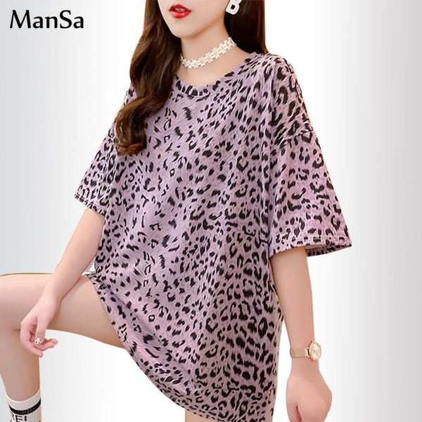 women's t-shirt leopard print o-neck loose couple t-shirts gothic streetwear hip hop short sleeve oversized cute, White
women's t-shirt leopard print o-neck loose couple t-shirts gothic streetwear hip hop short sleeve oversized cute, White