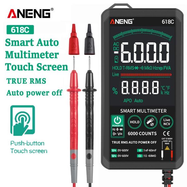 multimeters aneng 618c digital multimeter smart touch dc analog bar true rms auto tester professional transistor capacitor ncv testers meter
multimeters aneng 618c digital multimeter smart touch dc analog bar true rms auto tester professional transistor capacitor ncv testers meter
