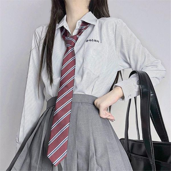 clothing sets preppy style embroidery girls design women fashion long sleeve autumn outerwear blouses shirts casual stripped basic butt, White
clothing sets preppy style embroidery girls design women fashion long sleeve autumn outerwear blouses shirts casual stripped basic butt, White
