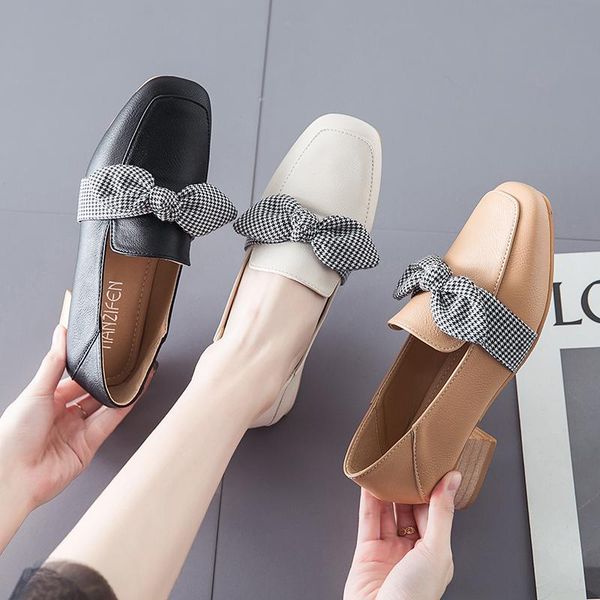 dress shoes gingham bow knot 2021 ladies pumps women female leather round toe slip on block med heels casual woman, Black
dress shoes gingham bow knot 2021 ladies pumps women female leather round toe slip on block med heels casual woman, Black