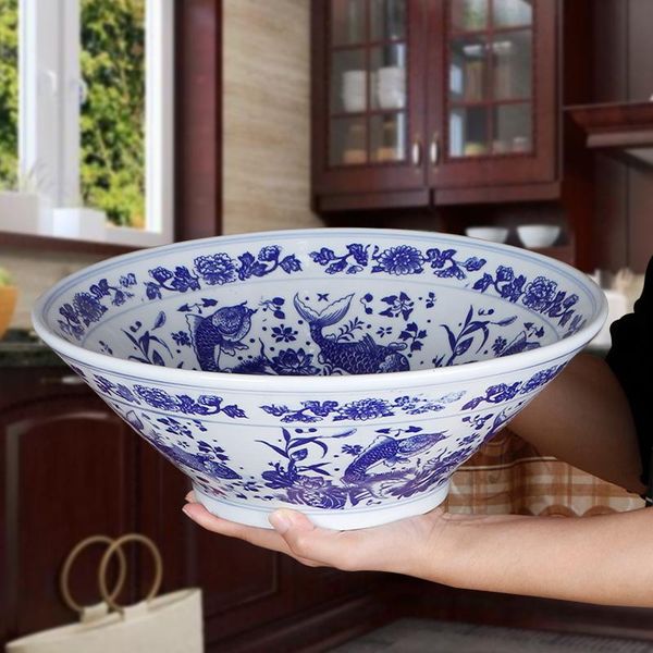 bowls for restaurants el home tableware blue and white porcelain fish pattern japanese style ramen soup instant noodles deep bowl
bowls for restaurants el home tableware blue and white porcelain fish pattern japanese style ramen soup instant noodles deep bowl
