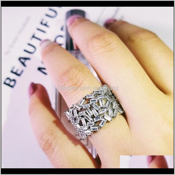 rings drop delivery 2021 925 sterling sier trendy fashion baguette shape cut eternity band ring for wedding engagement love girls finger jew, Slivery;golden
rings drop delivery 2021 925 sterling sier trendy fashion baguette shape cut eternity band ring for wedding engagement love girls finger jew, Slivery;golden