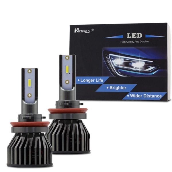 car headlights bedehon 1 set mini led headlight bulb 1860 chips h11 light 48w 12v 6500k 3600lm triple brightness than original lamp
car headlights bedehon 1 set mini led headlight bulb 1860 chips h11 light 48w 12v 6500k 3600lm triple brightness than original lamp