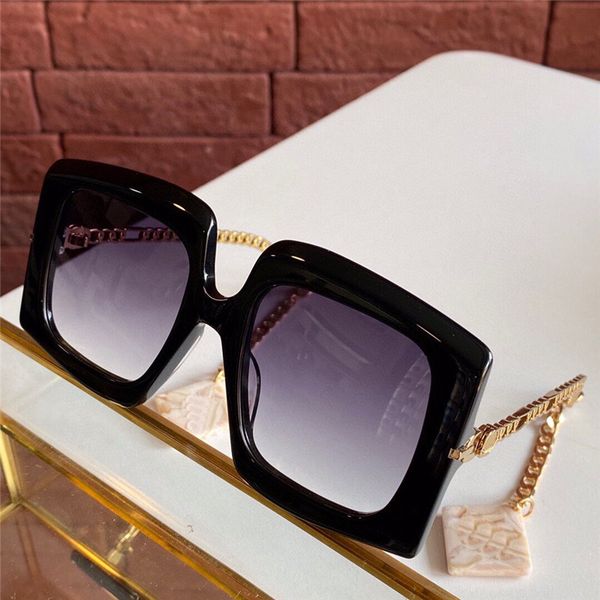 fashion design women sunglasses 0722s square frame with tassel earrings chain simple avant-garde style uv400 protection eyewear, White;black
fashion design women sunglasses 0722s square frame with tassel earrings chain simple avant-garde style uv400 protection eyewear, White;black