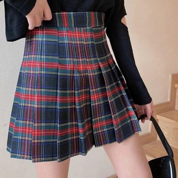 skirts summer mini pleat for women girls 2021 fashion plaid vintage short skirt cheerleading streetwear female, Black
skirts summer mini pleat for women girls 2021 fashion plaid vintage short skirt cheerleading streetwear female, Black
