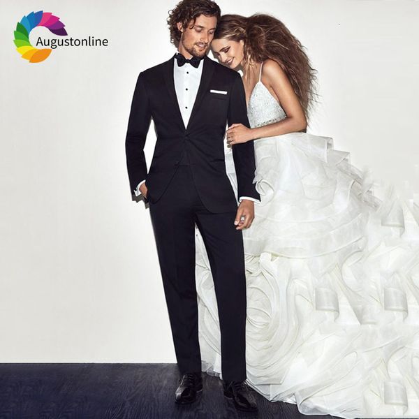 men's suits & blazers black wedding for men groom wear terno tuxedos slim fit 2 pieces (jacket+pants) groomsman prom costume homme, White;black
men's suits & blazers black wedding for men groom wear terno tuxedos slim fit 2 pieces (jacket+pants) groomsman prom costume homme, White;black