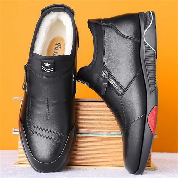 genuine leather men boots men's winter shoes fashion wool snow boots shoes sneakers ankle boots men casual shoes footwear 211106, Black
genuine leather men boots men's winter shoes fashion wool snow boots shoes sneakers ankle boots men casual shoes footwear 211106, Black