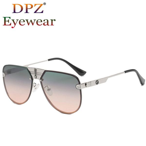 sunglasses 2021 luxury fashion cool metal round pilot gradient men women classic vintage brand design sun glasses, White;black
sunglasses 2021 luxury fashion cool metal round pilot gradient men women classic vintage brand design sun glasses, White;black