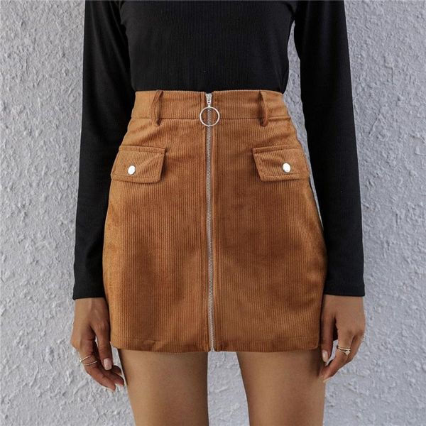 skirts vintage black pink coffee women high waist zipper mini skirt summer a-line spring fall ladies street mujer
skirts vintage black pink coffee women high waist zipper mini skirt summer a-line spring fall ladies street mujer