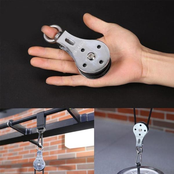 stainless steel bearing lifting pulley hanging wheel silent fitness mute for accessories
stainless steel bearing lifting pulley hanging wheel silent fitness mute for accessories