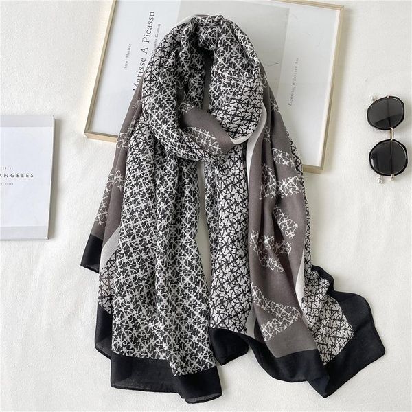 scarves luxury pashmina print cotton women shawl scarf autumn winter warm hijab foulard muslim headscarf neck bandana 2021, Blue;gray
scarves luxury pashmina print cotton women shawl scarf autumn winter warm hijab foulard muslim headscarf neck bandana 2021, Blue;gray