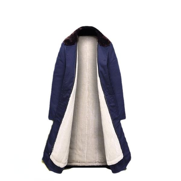 men's wool & blends coat and women's winter long thickened plush long-cut comfortable warm, Black
men's wool & blends coat and women's winter long thickened plush long-cut comfortable warm, Black
