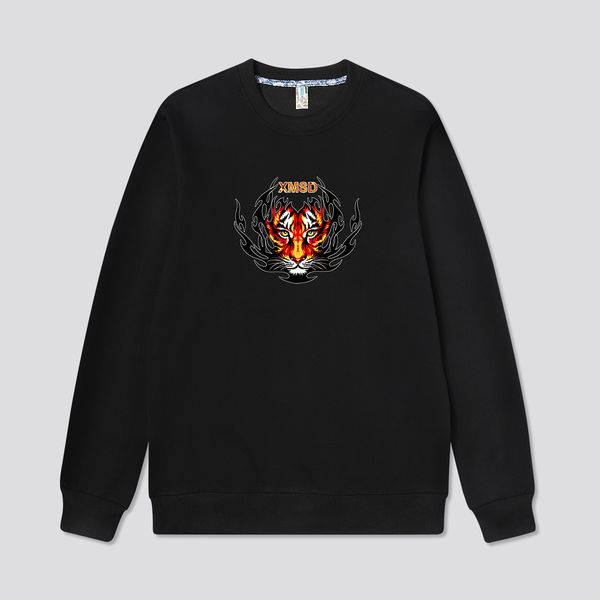 men's hoodies large size loose youth round ne pullover, fashion sweater, cotton sweat absorbing base shirt, Black
men's hoodies large size loose youth round ne pullover, fashion sweater, cotton sweat absorbing base shirt, Black