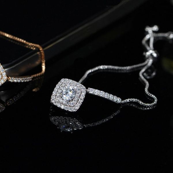 jewery adjustable women wrist bracelet set with cubic zirconia good quality lady link chains charm bracelets, Golden;silver
jewery adjustable women wrist bracelet set with cubic zirconia good quality lady link chains charm bracelets, Golden;silver