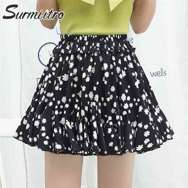 summer mini pleated skirt women korean style black floral ruffles high waist aesthetic female for teenagers 210421
summer mini pleated skirt women korean style black floral ruffles high waist aesthetic female for teenagers 210421
