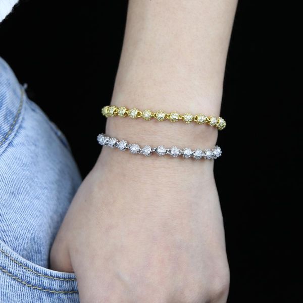 link, chain drop ship women lady girlfriend gold silver color 4mm ball charm tennis bracelet jewelry for party rock hip hop bracelets, Black
link, chain drop ship women lady girlfriend gold silver color 4mm ball charm tennis bracelet jewelry for party rock hip hop bracelets, Black