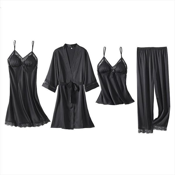 robe sets bride bridesmaid wedding womens sleepwears faux silk kimono bathrobe gown nightwear intimate lingerie, Black;red
robe sets bride bridesmaid wedding womens sleepwears faux silk kimono bathrobe gown nightwear intimate lingerie, Black;red