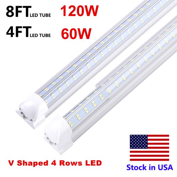 4ft 8ft 120w double side 4 rows led tube lights v-shaped integrated led tube light fixtures smd2835 led shop lights
4ft 8ft 120w double side 4 rows led tube lights v-shaped integrated led tube light fixtures smd2835 led shop lights