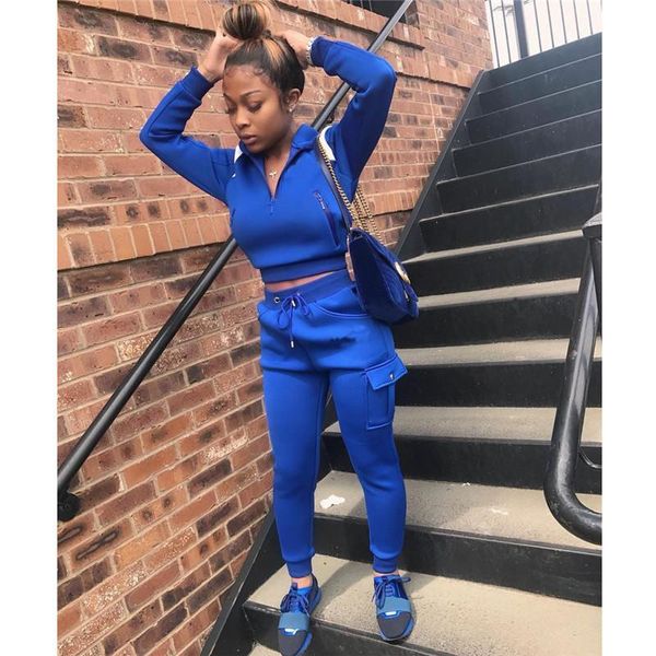 tracksuits women's sets zipper up long sleeve crop sweatshirt and drawstring jogger sweatpant loungewear 2 pcs suits two piece pants, White
tracksuits women's sets zipper up long sleeve crop sweatshirt and drawstring jogger sweatpant loungewear 2 pcs suits two piece pants, White