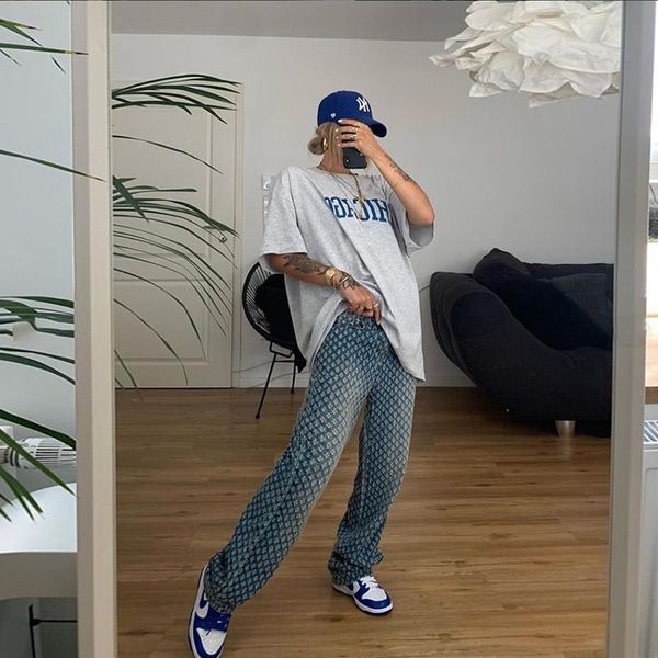 cutubly denim pants jeans trousers high waist for women hole wide leg autumn winter fashion streetwear women's, Blue
cutubly denim pants jeans trousers high waist for women hole wide leg autumn winter fashion streetwear women's, Blue